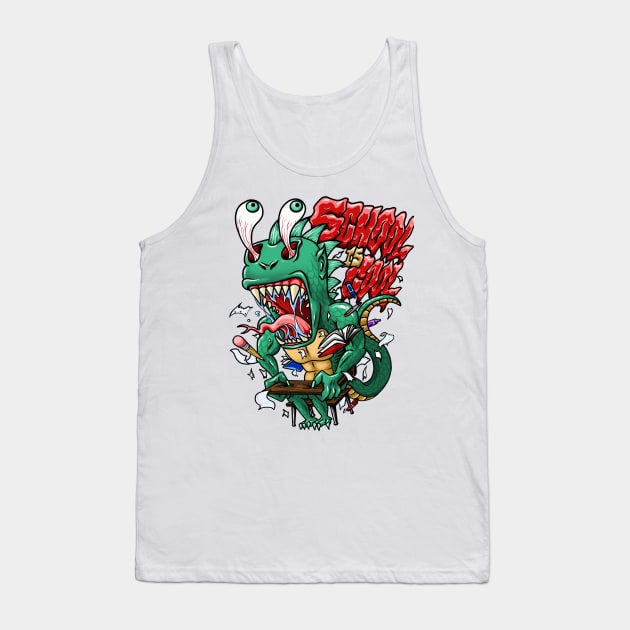 School is Cool! Tank Top by mattleckie